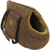 AUBRY GASPARD Sac De Transport Pour Chien Ou Chat Gomette Marron - Marron