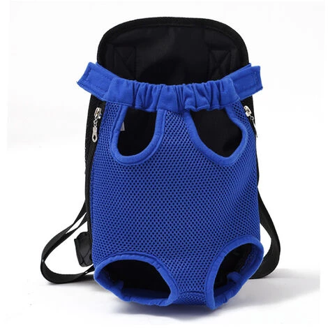 VERSAILLESFR Pet Dog Carrier Backpack Respirant En Plein Air Voyage Chien À Dos Toile Jambes De Toile À L'avant Sac D'épaule Pet Sacs Animaux Durable Sac À Bandoulière (XL; Chest(43cm-63cm), Bleu), Versailles 1 VERSAILLESFR Pet Dog Carrier Backpack Respirant En Plein Air Voyage Chien À Dos Toile Jambes De Toile À L'avant Sac D'épaule Pet Sacs Animaux Durable Sac À Bandoulière (XL; Chest(43cm-63cm), Bleu), Versailles