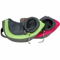 ZHUOXUAN Sac De Transport Pour Chien Chat, Sac De Transport Bandoulière En Respirant Maille, Sac De Transport Et Voyages Pour Chat Chien Chiots Petits Animaux (Rouge ) -Cage, caisse et transport pour chien Soldes 51455911 5