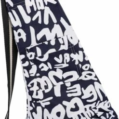 ELLE Sac De Transport Pour Chiens Respirant Sac De Bandoulière Pour Chat Réglable Transporteur De Voyage Pour Animaux De Compagnie Sling Confortable Sac Ventrale Chiot Portable Pour Marché Extérieur，lettres Bleues，M -Cage, caisse et transport pour chien Soldes 51602651 5