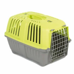 Cage Transport Pratiko,48 X 31.5 X 33 Cm, Pour Chien, Couleur Aléatoire - Animallparadise - Multicolor
