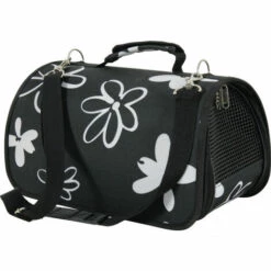 Panier De Transport Flower. Taille M. Couleur Noir. Pour Chat Ou Chien. - Zolux - Noir -Cage, caisse et transport pour chien Soldes 51744921 3
