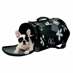 Panier De Transport Flower. Taille S. Couleur Noir. Pour Chat Ou Chien. - Zolux - Noir