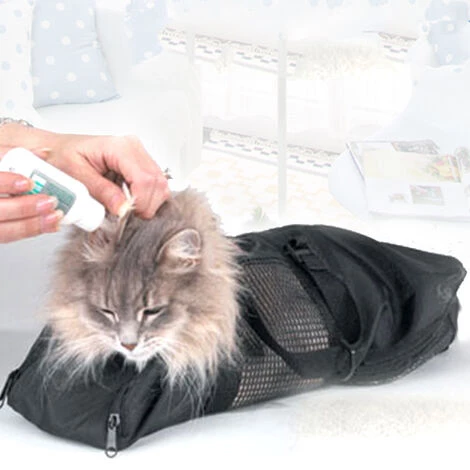 SUPERSELLER Sac De Transport Pour Chat Portable Chat Toilettage Beauté Sac Pour Animaux De Compagnie Respirant Chat Sac De Bain étui De Transport 2 SUPERSELLER Sac De Transport Pour Chat Portable Chat Toilettage Beauté Sac Pour Animaux De Compagnie Respirant Chat Sac De Bain étui De Transport – Image 2