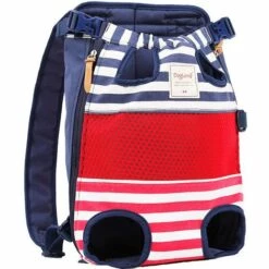 Sac Ventral Chien Voyage Sac De Transport Chien Ventral Sac à Dos Pour Petit Chien 10KG Maximum Irisfr