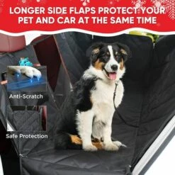 ELLE Housse De Siège Pour Chien, Protecteur De Banquette Arrière étanche 7 ELLE Housse De Siège Pour Chien, Protecteur De Banquette Arrière étanche -Cage, caisse et transport pour chien Soldes 52503230 3