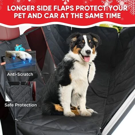 ELLE Housse De Siège Pour Chien, Protecteur De Banquette Arrière étanche 3 ELLE Housse De Siège Pour Chien, Protecteur De Banquette Arrière étanche – Image 3