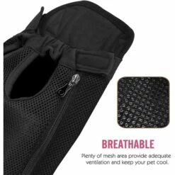 VERSAILLESFR Sac à Dos Pour Chien Petit Sac De Transport Pour Chat Chien Sac à Dos Pour Chien Randonnée Sac à Dos Pour Porter Chien Noir 32x20cm,Versailles -Cage, caisse et transport pour chien Soldes 52688797 3