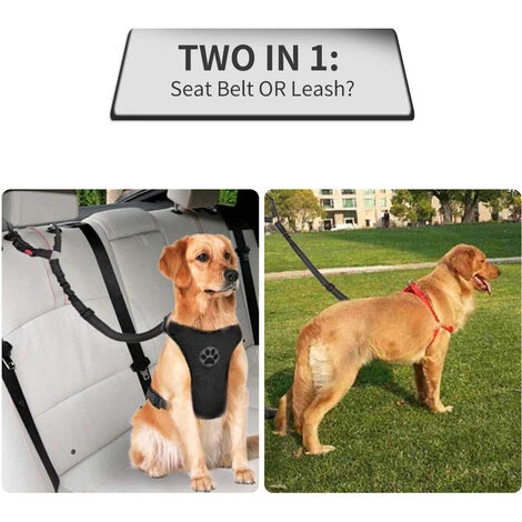 SUPERSELLER Accessoires De Voiture Pour Chien 100cm Ceinture De Sécurité De Voiture Pour Animaux De Compagnie Chien Laisse Marche Chien Corde Chien Ceinture Chien Voiture Ceinture De Sécurité - Bleu 5 SUPERSELLER Accessoires De Voiture Pour Chien 100cm Ceinture De Sécurité De Voiture Pour Animaux De Compagnie Chien Laisse Marche Chien Corde Chien Ceinture Chien Voiture Ceinture De Sécurité - Bleu – Image 5