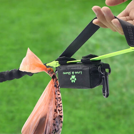 SUPERSELLER Sac De Transport Pour Chien Porte-sac Pour Caca Pour Animaux De Compagnie Attache Pour Laisse Distributeur De Sacs à Déchets Adoptez Pour Le Tissu Oxford Pour Chiens Chats Courir Marche Formation Accessoire De Randonnée , Le Noir 3 SUPERSELLER Sac De Transport Pour Chien Porte-sac Pour Caca Pour Animaux De Compagnie Attache Pour Laisse Distributeur De Sacs à Déchets Adoptez Pour Le Tissu Oxford Pour Chiens Chats Courir Marche Formation Accessoire De Randonnée , Le Noir – Image 3