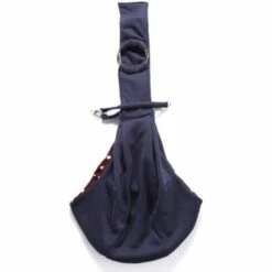 VERSAILLESFR Mains Libres Pour Animal Domestique Sling Carrier, Réglable Double Face Soft Pouch Tote Motif Pet Sling Sac De Voyage Sac à Main De Transport Avec Bandoulière Chiot, Lapin Chat (Bleu) Longueur 75cm,Versailles