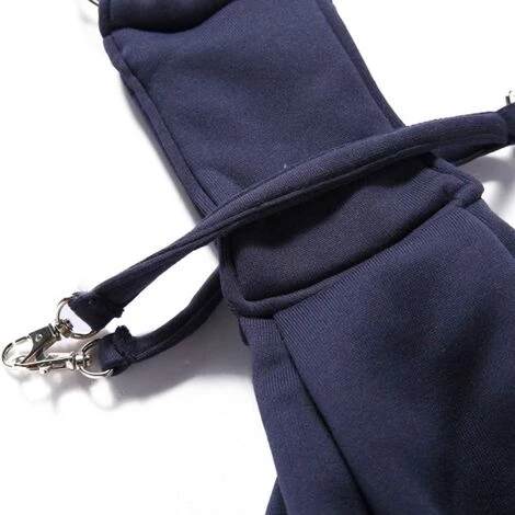 VERSAILLESFR Mains Libres Pour Animal Domestique Sling Carrier, Réglable Double Face Soft Pouch Tote Motif Pet Sling Sac De Voyage Sac à Main De Transport Avec Bandoulière Chiot, Lapin Chat (Bleu) Longueur 75cm,Versailles 5 VERSAILLESFR Mains Libres Pour Animal Domestique Sling Carrier, Réglable Double Face Soft Pouch Tote Motif Pet Sling Sac De Voyage Sac à Main De Transport Avec Bandoulière Chiot, Lapin Chat (Bleu) Longueur 75cm,Versailles – Image 5