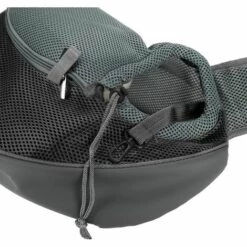 VERSAILLESFR Sac De Transport Chien Sac à Bandoulière Pour Chat Chiot Réglable Sac De Voyage Pour Petits Animaux Sac à Main Chien Avec Pochette En Filet Respirant Sacoche Chien Portable Pour Marché Extérieur Noir Longueur Totale 37cm,Versailles -Cage, caisse et transport pour chien Soldes 52882765 5