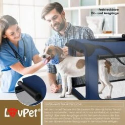 LOVPET® Caisse Pour Chien Caisse De Transport Pour Chien Pliable Avec écuelle Sac De Transport Sac De Transport Pour Chien Caisse De Transport Pour Animaux Domestiques, Chiens Et Chats Caisse De Transport Pour Animaux, M (de), Bleu Marine 7 LOVPET® Caisse Pour Chien Caisse De Transport Pour Chien Pliable Avec écuelle Sac De Transport Sac De Transport Pour Chien Caisse De Transport Pour Animaux Domestiques, Chiens Et Chats Caisse De Transport Pour Animaux, M (de), Bleu Marine -Cage, caisse et transport pour chien Soldes 52884055 3