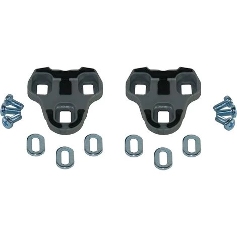 CYCLINGCOLORS Cale Chaussure Vélo Grip Gris 4.5° Compatible Look Keo Antidérapant Cales Paire Route 1 CYCLINGCOLORS Cale Chaussure Vélo Grip Gris 4.5° Compatible Look Keo Antidérapant Cales Paire Route
