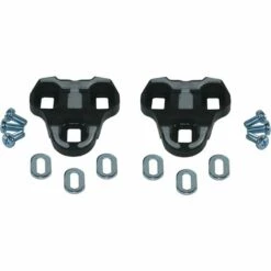 CYCLINGCOLORS Cale Chaussure Vélo Grip Noir 0° Compatible Look Keo Antidérapant Cales Paire Route