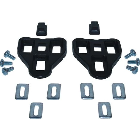 CYCLINGCOLORS Cale Vélo Compatible Look Delta Noir 0° Cales Chaussure Route Course VTT Automatique 1 CYCLINGCOLORS Cale Vélo Compatible Look Delta Noir 0° Cales Chaussure Route Course VTT Automatique