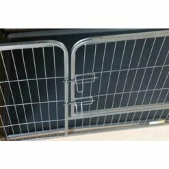 Cage Pour Chien - Cage Pour Chiots - 2 Ouvertures - 125 X 80 X 70cm - Acier - Installation Simple - MaxxPet -Cage, caisse et transport pour chien Soldes 54009644 3