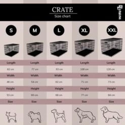 Cage Pour Chiens CRATE XL DISTRICT70 - Noir 7 Cage Pour Chiens CRATE XL DISTRICT70 - Noir -Cage, caisse et transport pour chien Soldes 54142341 3