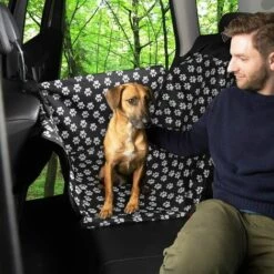 TANABATA Housse De Siège Pour Chien Housse De Protection De Coffre Pour Chiens Sac Transport Chien Voiture Housse De Rehausseur En Tissu Oxford étanche Extrêmement Durable & Facile à Installer -Cage, caisse et transport pour chien Soldes 54291419 3