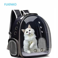 Sac Transport Pour Chat Chien 12,2 X 11,4 X 16,5 Pouces Coleur De Noir FUIENKO