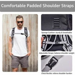 Sac Transport Pour Chat Chien 12,2 X 11,4 X 16,5 Pouces Coleur De Noir FUIENKO -Cage, caisse et transport pour chien Soldes 54326068 3