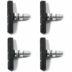 CYCLINGCOLORS 4x Patin De Frein Vélo 60mm Symétrique à Vis V-Brake Compatible Avec Pour Shimano Tektro Avid Sram Jante Cycle VTT VTC Ville