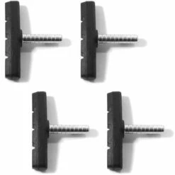 CYCLINGCOLORS 4x Patin De Frein Vélo 60mm Symétrique à Tige Compatible Avec Pour Shimano Tektro Avid Sram Jante Cycle VTT VTC Ville