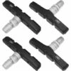 CYCLINGCOLORS 4x Patin De Frein Vélo 70mm Symétrique à Vis V-Brake Compatible Avec Pour Shimano Tektro Avid Sram Jante Cycle VTT VTC Ville