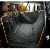ZHUOXUAN Housse De Siège Pour Chien Pour La Banquette Arrière, Housse De Siège Pour Chien Imperméable Et Résistante Aux Rayures Avec 4 Housses Latérales De Sac Et 2 Ceintures De Sécurité Pour Chien, Protecteurs De Siège Antidérapants Lavables Pour Voitures, Camion