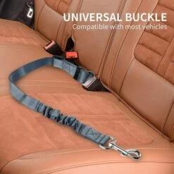 PERLE RARE Lot De 2 Voiture Ceinture De Securite Pour Chien, Avec Absorption Des Chocs Et Mousqueton Elastique Reglable Pour Chien Harnais De Securite Superieure Pour Tous Les Chiens Et Chats, Gris 8 PERLE RARE Lot De 2 Voiture Ceinture De Securite Pour Chien, Avec Absorption Des Chocs Et Mousqueton Elastique Reglable Pour Chien Harnais De Securite Superieure Pour Tous Les Chiens Et Chats, Gris -Cage, caisse et transport pour chien Soldes 55607949 4