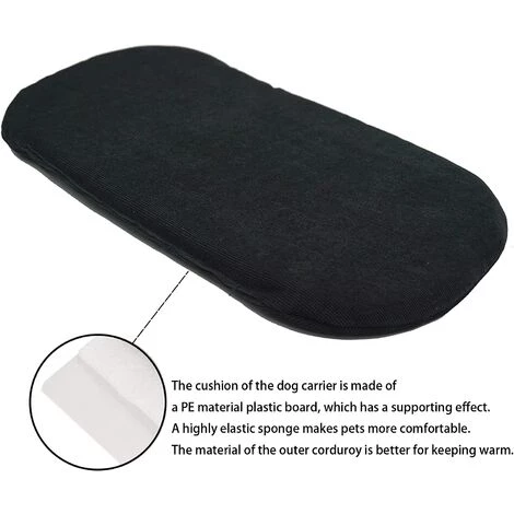 Sac Transport Chien Lavable Sac à Main Pour Petit Chien Chat Panier Transport Sac De Voyage Chihuahua Noir -Macaron 5 Sac Transport Chien Lavable Sac à Main Pour Petit Chien Chat Panier Transport Sac De Voyage Chihuahua Noir -Macaron – Image 5