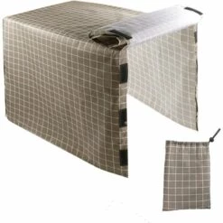 Housse De Cage Pour Chien - Résistante - Imperméable - Coupe-vent Pour Niche - Protection Intérieure Et Extérieure Housse Uniquement-Macaron