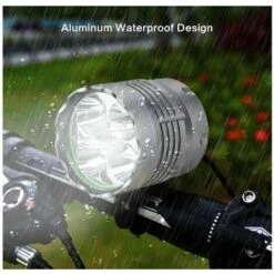Eclairage Velo, 6000 Lumens 5 LED, Phare Avant De Vélo De Montagne étanche Avec Batterie Rechargeable 6400 MAh (blanc)-BISBISOUS 9 Eclairage Velo, 6000 Lumens 5 LED, Phare Avant De Vélo De Montagne étanche Avec Batterie Rechargeable 6400 MAh (blanc)-BISBISOUS -Cage, caisse et transport pour chien Soldes 56398799 5