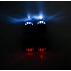 Éclairage De Vélo Avant Et Arrière, Avec Boîtier En Silicone étanche - Éclairage De Vélo Facile à Installer (noir)-BISBISOUS -Cage, caisse et transport pour chien Soldes 56398839 4