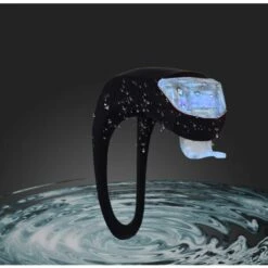 Éclairage De Vélo Avant Et Arrière, Avec Boîtier En Silicone étanche - Éclairage De Vélo Facile à Installer (noir)-BISBISOUS -Cage, caisse et transport pour chien Soldes 56398839 5