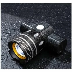 Éclairage De Vélo, Super Capacité De Vélo 5000 Lumens 3 Modes Réglables étanches Avant LED Pour Tous Les Vélos (noir)-BISBISOUS -Cage, caisse et transport pour chien Soldes 56398847 4