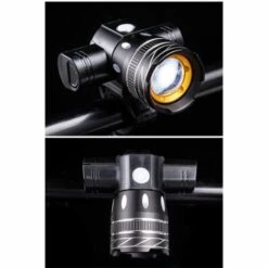Éclairage De Vélo, Super Capacité De Vélo 5000 Lumens 3 Modes Réglables étanches Avant LED Pour Tous Les Vélos (noir)-BISBISOUS -Cage, caisse et transport pour chien Soldes 56398847 5