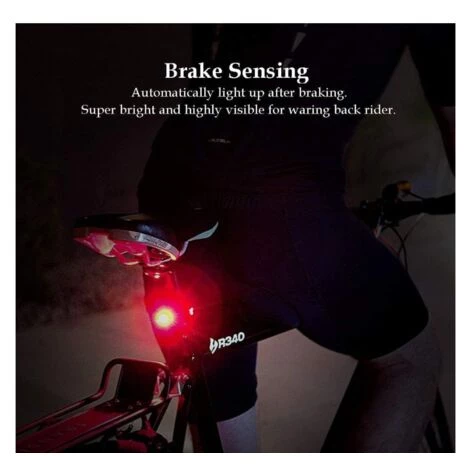 Lumiere Velo, Automatique Avec Détection De Freinage, Rechargeables Par USB, Feux Arrière étanches IPX65, Convient à Tous Les Vélos (noir)-BISBISOUS 2 Lumiere Velo, Automatique Avec Détection De Freinage, Rechargeables Par USB, Feux Arrière étanches IPX65, Convient à Tous Les Vélos (noir)-BISBISOUS – Image 2