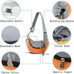 Fei Yu Sac De Transport Pour Chat/Chien Sac Bandoulière Pour Chien Et Chat Chien Chiot Chat épaule Pour Animaux De Compagnie Sling Sac Transporteur 7 Fei Yu Sac De Transport Pour Chat/Chien Sac Bandoulière Pour Chien Et Chat Chien Chiot Chat épaule Pour Animaux De Compagnie Sling Sac Transporteur -Cage, caisse et transport pour chien Soldes 56413817 3