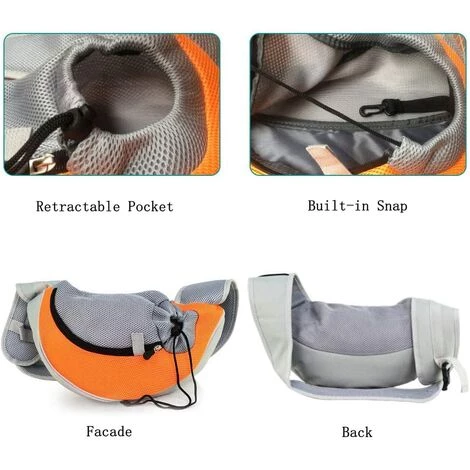 Fei Yu Sac De Transport Pour Chat/Chien Sac Bandoulière Pour Chien Et Chat Chien Chiot Chat épaule Pour Animaux De Compagnie Sling Sac Transporteur 4 Fei Yu Sac De Transport Pour Chat/Chien Sac Bandoulière Pour Chien Et Chat Chien Chiot Chat épaule Pour Animaux De Compagnie Sling Sac Transporteur – Image 4