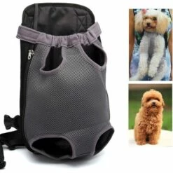 Fei Yu Pet Dog Carrier Backpack Respirant En Plein Air Voyage Chien À Dos Toile Jambes De Toile À L'avant Sac D'épaule Pet Sacs Animaux Durable Sac À Bandoulière (XL; Chest(43cm-63cm), Gris) 7 Fei Yu Pet Dog Carrier Backpack Respirant En Plein Air Voyage Chien À Dos Toile Jambes De Toile À L'avant Sac D'épaule Pet Sacs Animaux Durable Sac À Bandoulière (XL; Chest(43cm-63cm), Gris) -Cage, caisse et transport pour chien Soldes 56414445 3