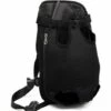 Fei Yu Pet Dog Carrier Backpack Respirant En Plein Air Voyage Chien À Dos Toile Jambes De Toile À L'avant Sac D'épaule Pet Sacs Animaux Durable Sac À Bandoulière (Medium; Chest(24cm-53cm), Noir)