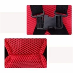 Fei Yu Pet Dog Carrier Backpack Respirant En Plein Air Voyage Chien À Dos Toile Jambes De Toile À L'avant Sac D'épaule Pet Sacs Animaux Durable Sac À Bandoulière (Medium; Chest(24cm-53cm), Rouge) -Cage, caisse et transport pour chien Soldes 56414460 5