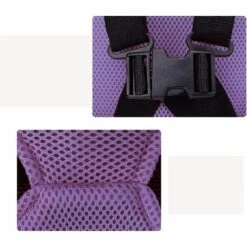 Fei Yu Pet Dog Carrier Backpack Respirant En Plein Air Voyage Chien À Dos Toile Jambes De Toile À L'avant Sac D'épaule Pet Sacs Animaux Durable Sac À Bandoulière (XL; Chest(43cm-63cm), Violet) -Cage, caisse et transport pour chien Soldes 56414464 4