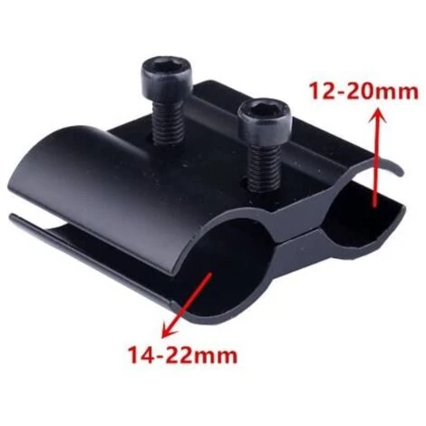 Support De Montage Pour Le Canon De La Lampe De Poche Laser Sight (noir)-BISBISOUS 2 Support De Montage Pour Le Canon De La Lampe De Poche Laser Sight (noir)-BISBISOUS – Image 2