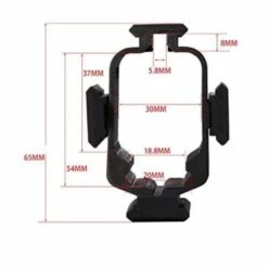 Support De Lumière Laser Universel Pour Lunette De Visée Avec Quad 7/8" Weaver Et Rail Picatinny Pour Glock 17 (noir)-BISBISOUS -Cage, caisse et transport pour chien Soldes 56484173 5