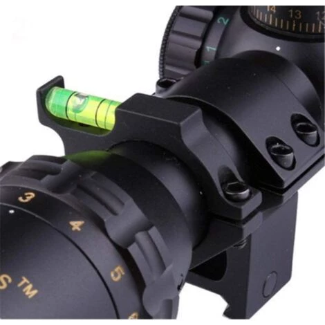 Tube De 30 Mm Ou 25,4 Mm Pour Portée De Chasse Au Fusil Niveau à Bulle Pour Lunette De Visée Laser (noir)-BISBISOUS 2 Tube De 30 Mm Ou 25,4 Mm Pour Portée De Chasse Au Fusil Niveau à Bulle Pour Lunette De Visée Laser (noir)-BISBISOUS – Image 2