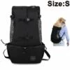 CADEAUX Sac à Dos Pour Chien Pour Petits Et Moyens Animaux De Compagnie Sac à Dos Noir S