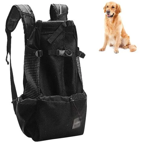CADEAUX Sac à Dos Pour Chien Pour Petits Et Moyens Animaux De Compagnie Sac à Dos Noir S 2 CADEAUX Sac à Dos Pour Chien Pour Petits Et Moyens Animaux De Compagnie Sac à Dos Noir S – Image 2